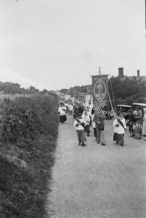 PROCESSION IN VILLAGE STREET